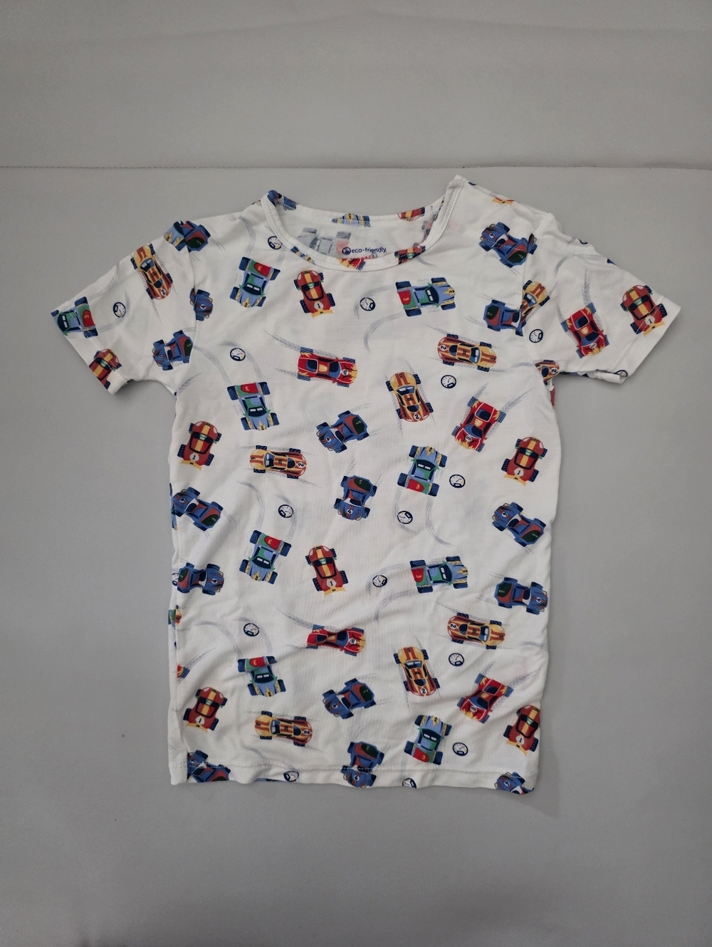 (EUC) Magnetic Me Formula Fun Modal Magnetic Pajama Short Sleeve Set Size 4T - Picture 2 of 11